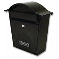 Sterling MB01BK Classic Post Box - Black