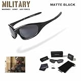 Military Armed Forces Mens Black Sunglasses Polarized *