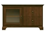 Kelsey Flat Screen TV Cabinet (Saratoga Cherry) (30.5H x