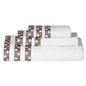 Dots Bath Towels - Khaki (Set of 3)