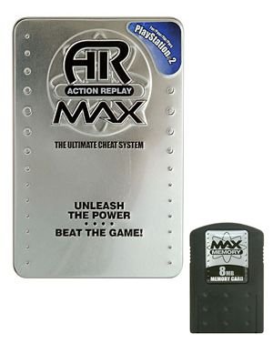 Childrens Toyshop  Video Games : Memory card 8MB + Action Replay Max for PS2