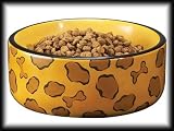 Safari Print Ceramic Bowl 30oz