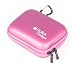 Rigid Baby Pink Bag For Digital Camera With Functional Belt Loop Compatible With Fujifilm F300EXR