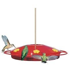 Perky Pet 221 Hummingbird Oasis Feeder, 16 oz capacity