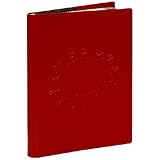 Pomegranate Sun Sign Small Leather Journal