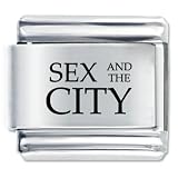 Sex And The City Laser Italian Charm Bracelet