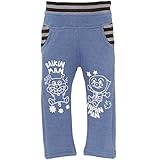 2016年 秋冬 アンパンマン バイキンマン ボーダーポケット あったかパンツ 裏シャギーニットデニム ANPANMAN サックス◇80cm