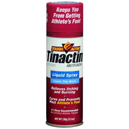ways to relieve itching:Tinactin Athletes Foot Liquid Spray (Pack of 3)