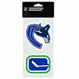 NHL Vancouver Canucks 4-by-8 Die Cut Decal