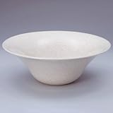 洗面ボール 陶器 かすみ斑点 置き型直径330ミリ