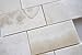 White Onyx (Bianco Fantastico) 3 X 6 Subway Brick Tile, Cross-Cut, Polished - Sample