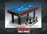 BCE Sports BT21-DBJ Limited Edition 6 0 Pool Table complete with Accessories