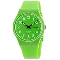 Swatch LEMONGRASS GG204 - Reloj unisex de cuarzo, correa de caucho color verde