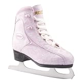 American Athletic Girls Leather Lined Figure Skates