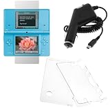 GTMax Clear LCD Screen Protector + Black Rapid Car Charger with IC Chip + C ....