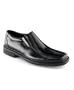 Bostonian Shoes, Colbert Bike Toe Slip-On Dress Shoes, 8, Black