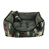 Puppia PUAH210CALG Bed - Battlefield Camo - Large