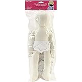 Fibre Craft 3442F Bendable Muslin Doll