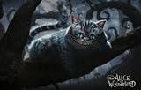 (22x34) Alice in Wonderland Movie (Cheshire Cat) Poster Print