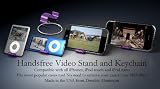 MiHolder Handsfree Video Stand & Keychain for iPhone and iPod