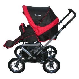 Award Winning Englacha Stroller in Tomi Red/Black