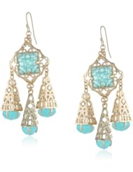 Kendra Scott "Modern Treasures" Venita Drop Earrings