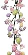 Painted egg garland in pastel colors