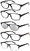 Eyekepper Classic Reading Glasses for Men 5 Pack Spring Hinges Readers Include Reading Sunglasses +3.00