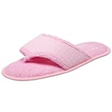 MUK LUKS Womens I Luv Planet Earth Thong Slipp