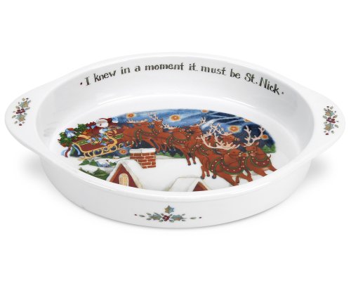 Portmeirion A Christmas Story Oval Dressing Pan