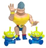Eigenschaften Hasbro 03195 / Toy Story 2002 - Adventures in Andy's Room - ROCKY THE WRESTLER & DISNEY'S LITTLE GREEN MEN / Alien - mit Alien Tossin' Action - OVP