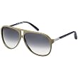 Tommy Hilfiger 1012/N/S Adult Designer Sunglasses - Khaki Blue/Gray Shaded