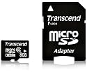 Transcend  8 GB microSDHC Class 6 Flash Memory Card TS8GUSDHC6E [Amazon Frustration-Free Packaging]