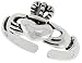 Sterling Silver Irish Friendship Symbol Oxidized Claddagh Adjustable (Size 3.5 to 6.5) Toe Ring / Kid's Ring, 5/16 in. (8mm) wide