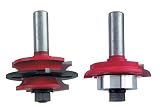 Freud 99-280 Recoverable Bead Glass Door Bit Set (Quarter Round Profile)