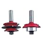 Freud 99-280 Recoverable Bead Glass Door Bit Set (Quarter Round Profile)