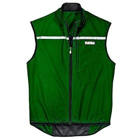 TAIGA Cycle Vest - Wind and Water Repellent Cycling Vest, Pine, MADE IN CANADA