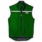 TAIGA Cycle Vest - Wind and Water Repellent Cycling Vest, Pine, MADE IN CANADA