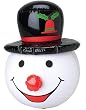 Large Festive Inflatable Snowman Christmas Decoration