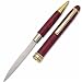 Deluxe Red Ink Pen Knife with Straight Blade Image