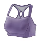 Moving Comfort Women's Juno Bra, Grape Soda, 32B