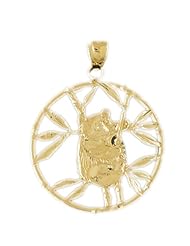 CleverEves 14K Gold Pendant Koala 5.5 - Gram(s)