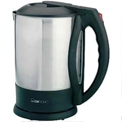Clatronic WKS 2882 kabelloser Wasserkocher blau-inox 1,5 L