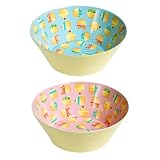 Kids Party Bowls - Tea & Cake Blue