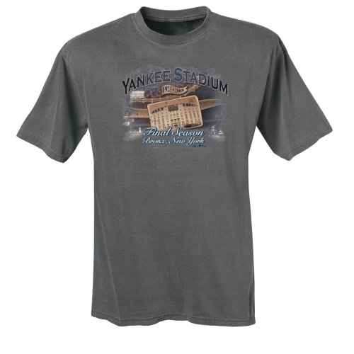 Yankee Stadium Final Season Nostalgia Pigment Dye T-Shirt