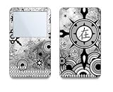 Newspaper Design Decal Protective Skin Sticker for Apple iPod video 5th Gen 30GB/ 60GB/ 80GB