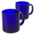 Classic Coffee Mugs Set of 12 - Cobalt