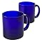 Classic Coffee Mugs Set of 12 - Cobalt