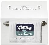 Kleenex Hand Towels, White, 1-Ply, 60 ct.
