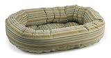 Bowser Donut Bed- Seaside Stripe Microvelvet-Extra Large